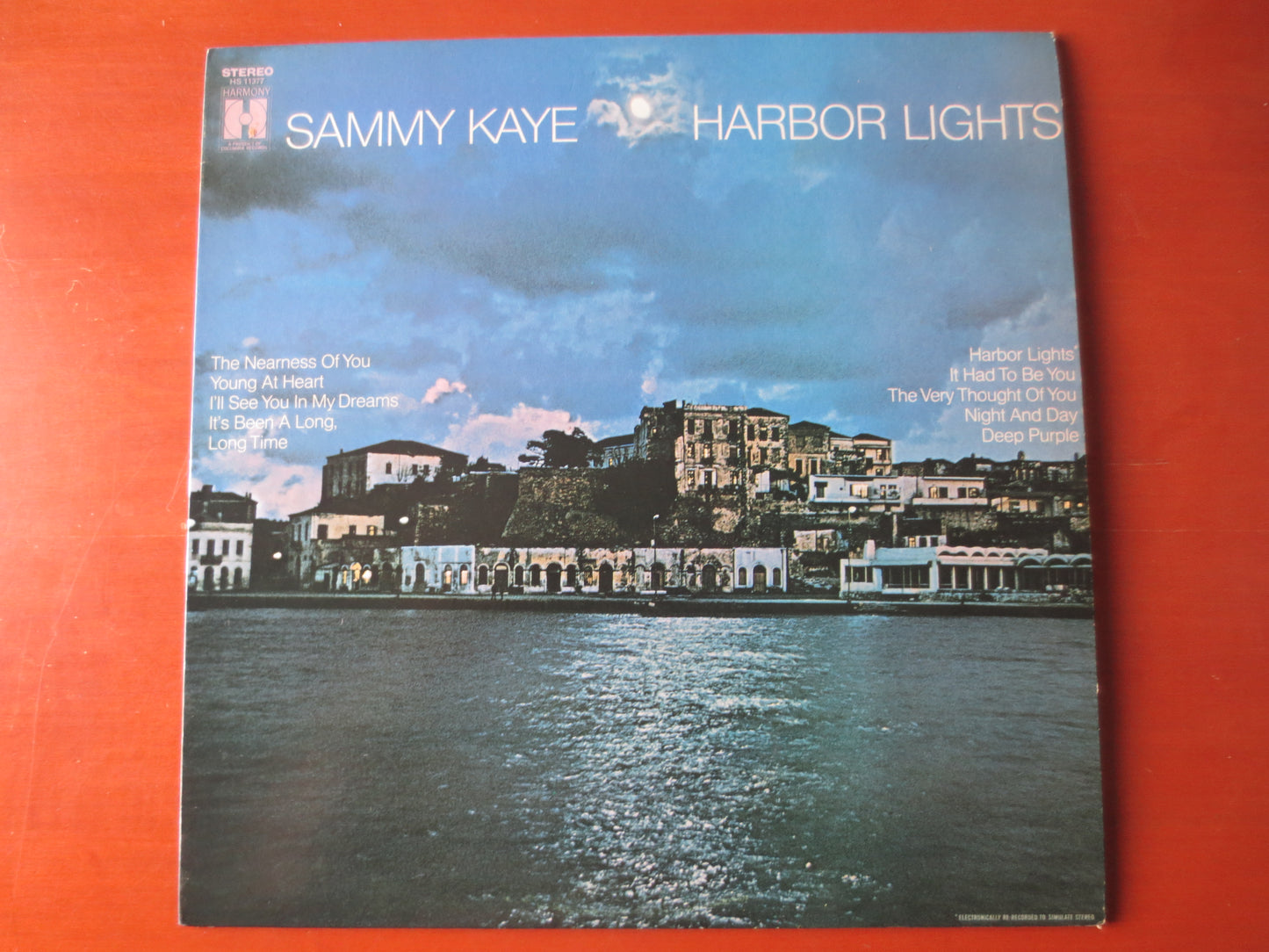 SAMMY KAYE, Harbor Lights, Sammy Kaye Records, Sammy Kaye Albums, Soundtrack Records, Records, Vinyl Albums, 1969 Records