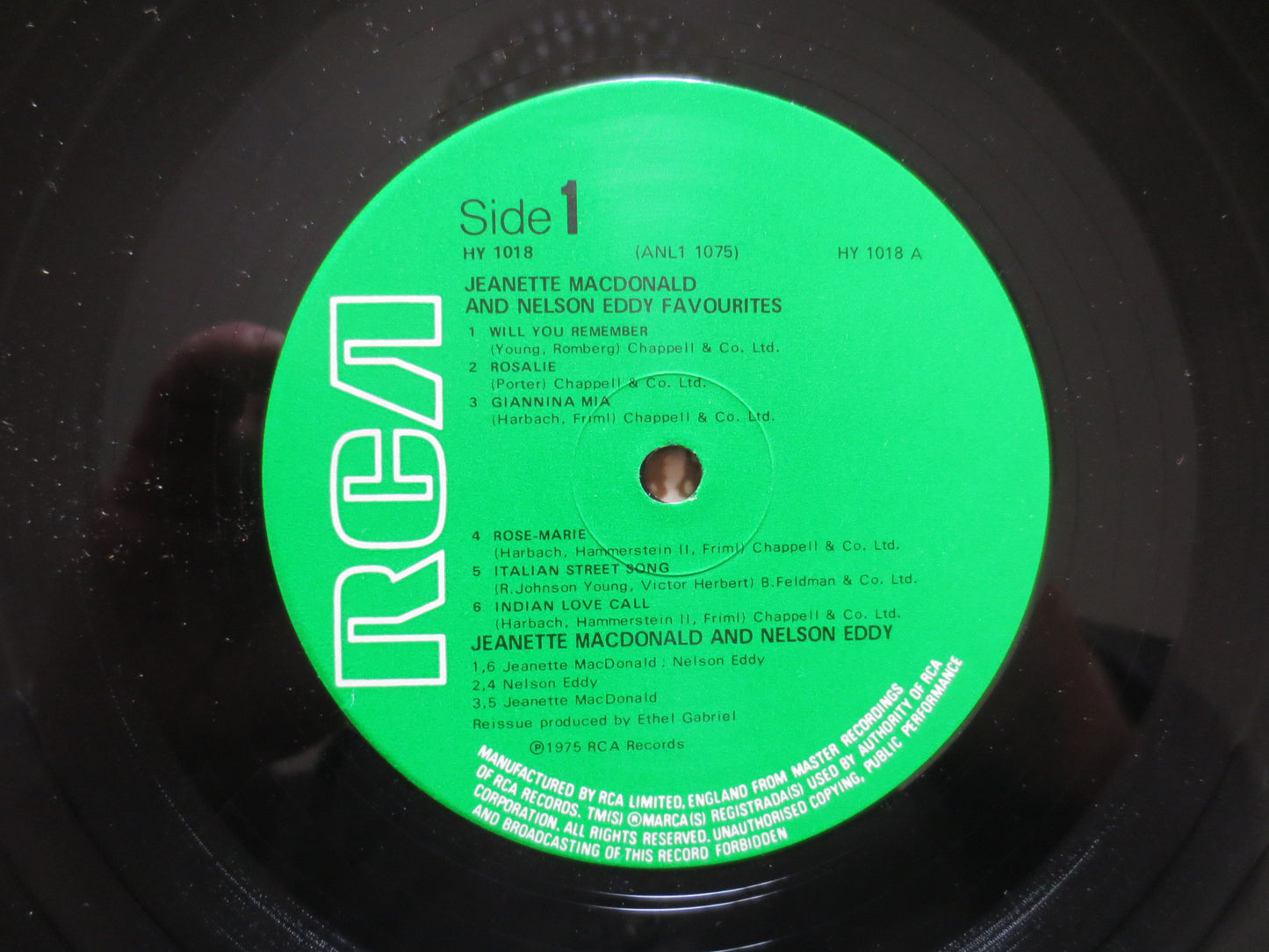 JEANETTE MacDonald, NELSON EDDY Record, Nelson Eddy Album, Jazz Record, Jazz Album, Nelson Eddy Vinyl, Vinyl, 1976 Records