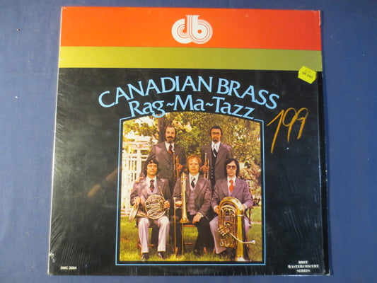 Canadian Brass, RAG-MA-TAZ, Ragtime Records, Dixieland Records, Vintage Vinyl, Record Vinyl, Record, Vinyl Lp, 1975 Records