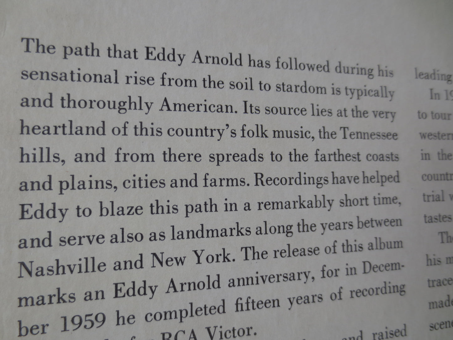 EDDY ARNOLD, MORE Eddy Arnold, Eddy Arnold Album, Eddy Arnold Vinyl, Eddy Arnold Lp, Vintage Vinyl, Lps, 1960 Albums