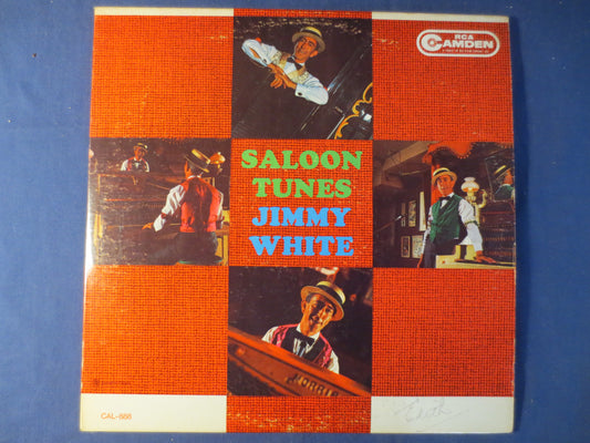 JIMMY WHITE, SALOON Tunes, Ragtime Records, Honky Tonk Records, Vintage Vinyl, Record Vinyl, Vinyl Record, Lp, 1965 Records