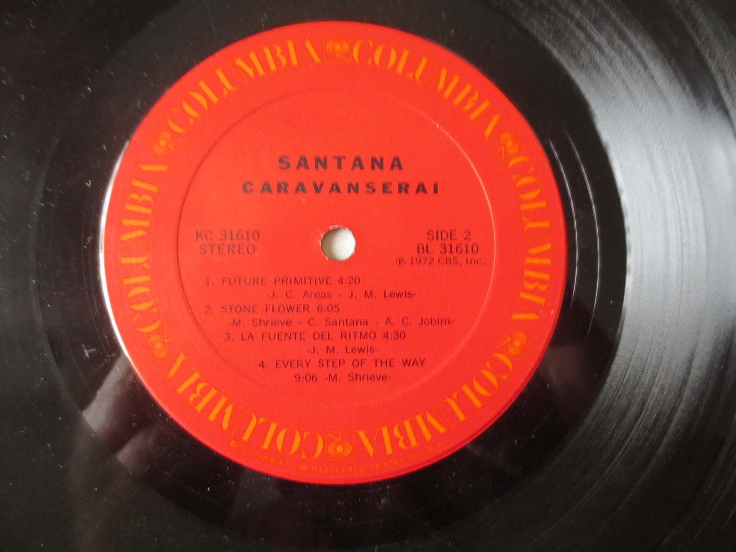 SANTANA, CARAVANSERAI, SANTANA Record, Santana Album, Santana Lp, Rock Records, Rock Albums, Classic Rock Lps, 1970 Records