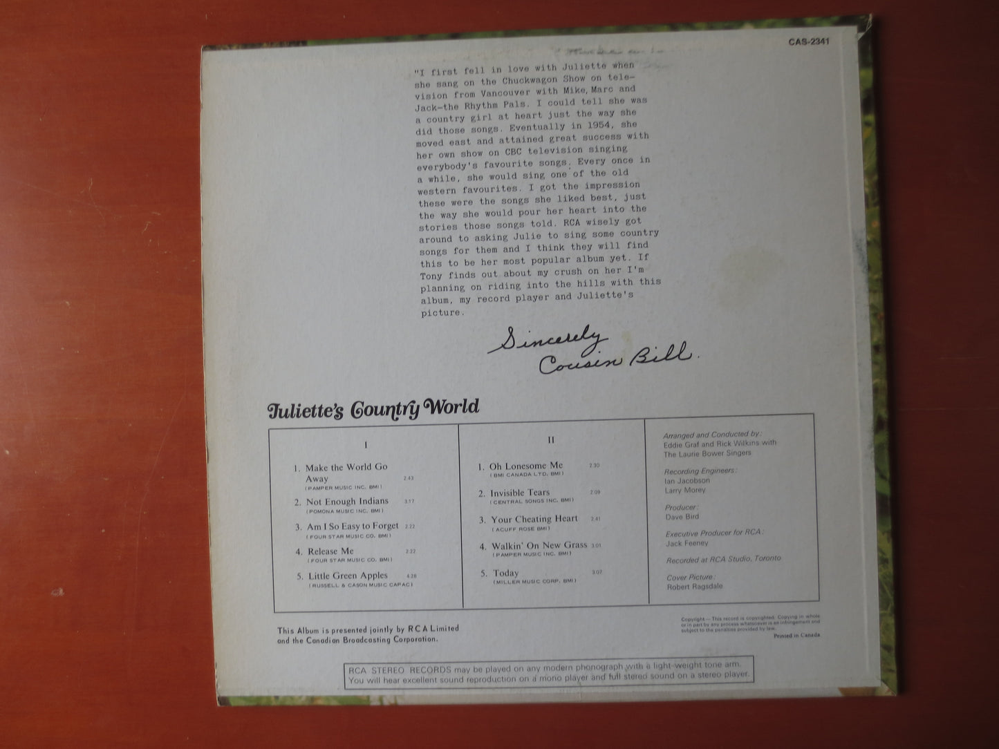 JULIETTE, COUNTRY WORLD, Juliette Albums, Juliette Lp, Music Records, Music Albums, Vinyl, Juliette Records, 1969 Records