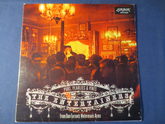 The ENTERTAINERS, PUBS PEARLIES & Pints, Lp, Ragtime Records, Honky Tonk Records, Vintage Vinyl, Vinyl Record, 1964 Records