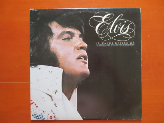 ELVIS PRESLEY, He Walks Beside Me, Elvis Records, Elvis Vinyl, Vintage Vinyl, Records Vinyl, Record Vinyl, Lp, 1978 Records