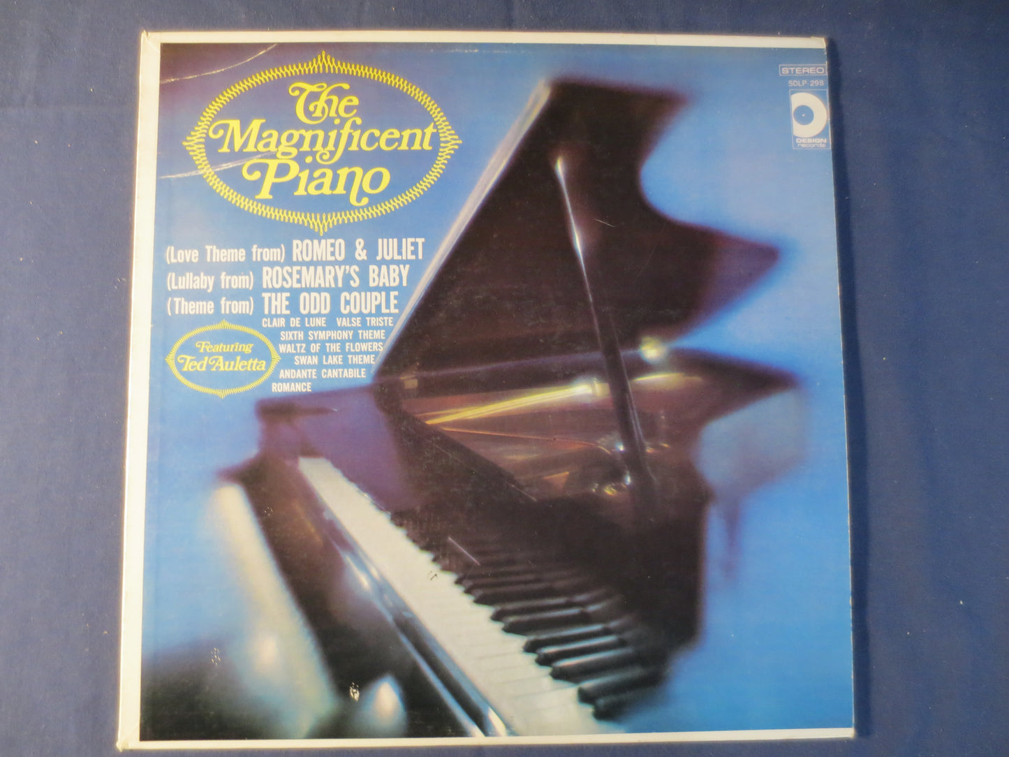 TED AULETTA, The MAGNIFICENT Piano, Piano Records, Jazz Record, Ted Auletta Record, Ted Auletta Album, Ted Auletta Lp, Lp