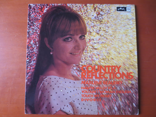 MARLENE BEAUDRY, COUNTRY Reflections, Country Records, Vintage Vinyl, Record Vinyl, Record, Vinyl Record, Lps, 1968 Records