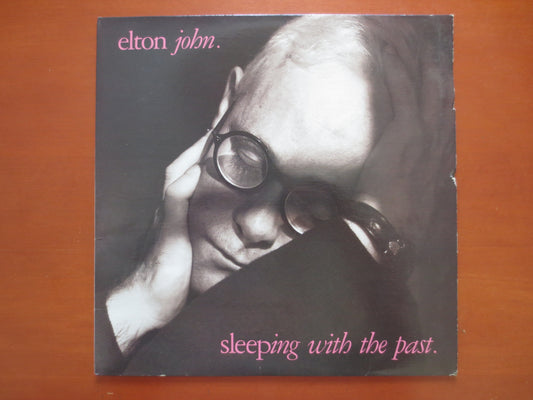 ELTON JOHN, SLEEPING With the Past, Elton John Albums, Elton John Vinyl, Vintage Vinyl, Records, Vinyl, 1989 Records