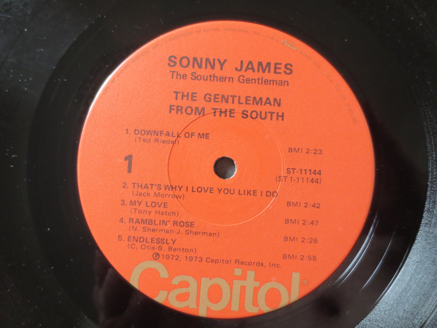 SONNY JAMES Record, GENTLEMAN Lp, Sonny James Album,  Sonny James Vinyl, Sonny James Lp, Vinyl Albums, Vinyl, 1973 Records