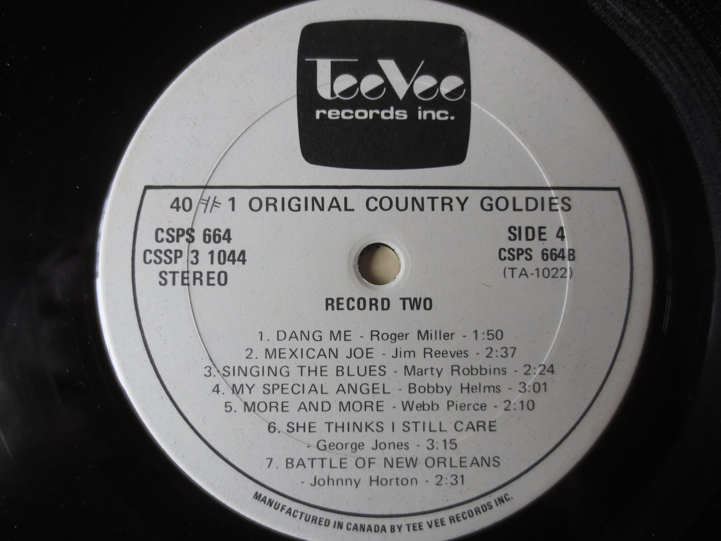 40 COUNTRY GOLDIES, 3 Record Set, Country Albums, Country Music, Tee Vee Records, Country Lp, Vinyl Record, 1975 Records