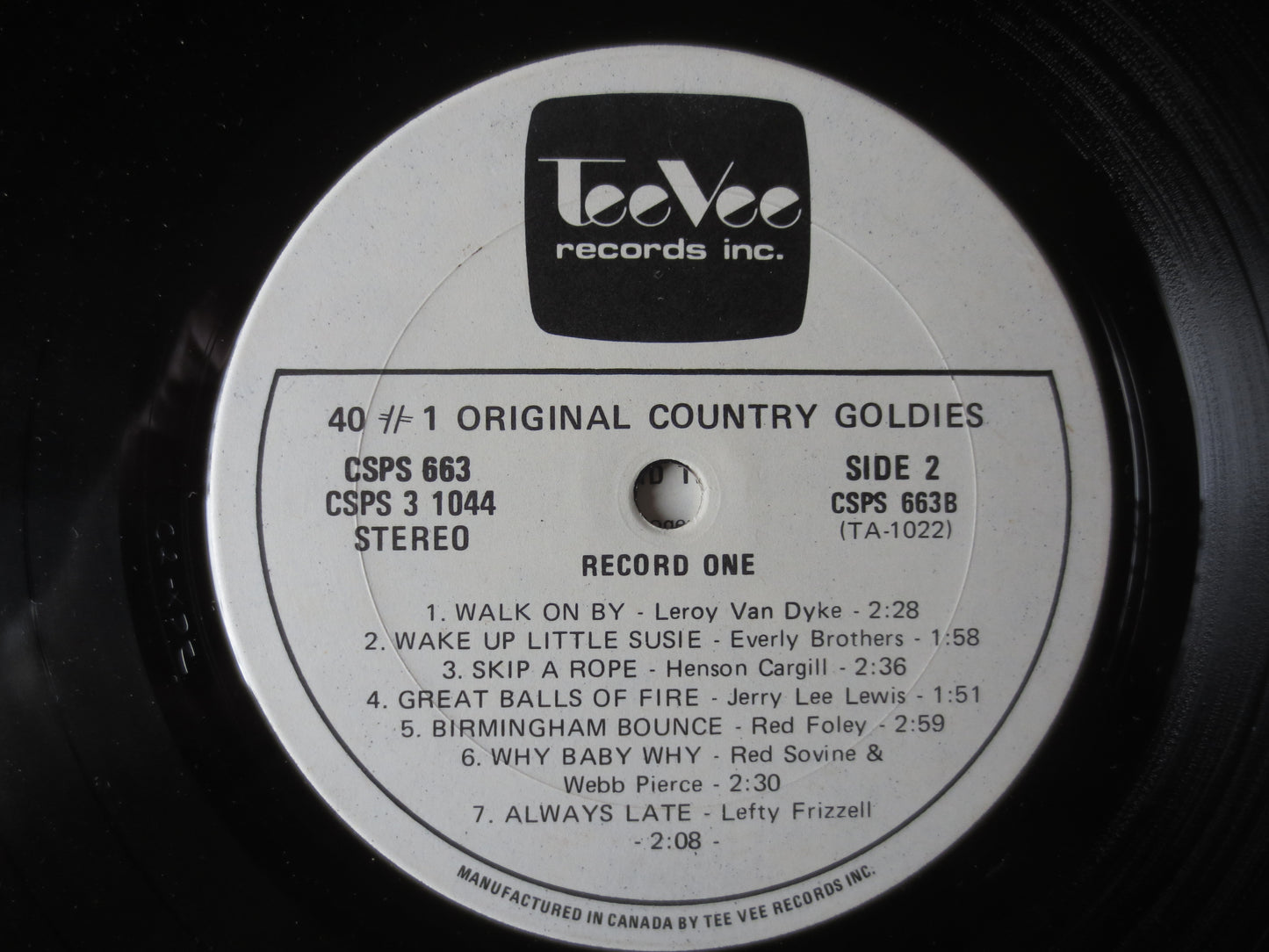 40 COUNTRY GOLDIES, 3 Record Set, Country Albums, Country Music, Tee Vee Records, Country Lp, Vinyl Record, 1975 Records