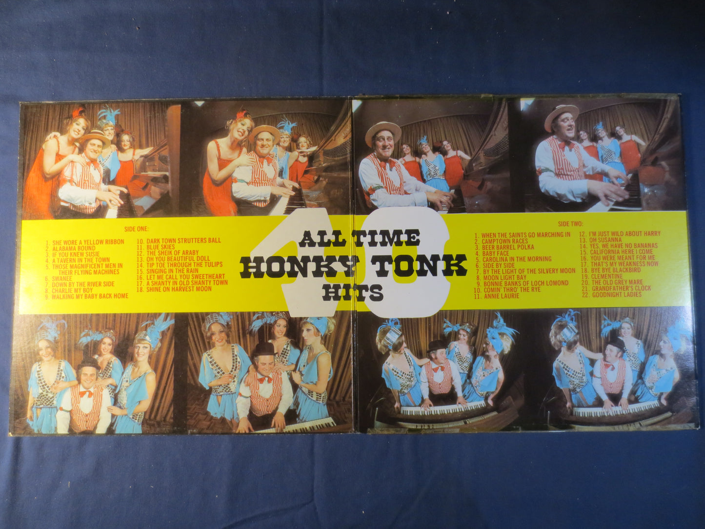 WARREN CARR, 40 All Time HONKY Tonk Hits, Ragtime Records, Honky Tonk Records, Vinyl Record, Record Vinyl, Lp, 1974 Records