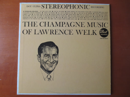 LAWRENCE WELK, CHAMPAGNE Music, Lawrence Welk Albums, Lawrence Welk Record, Vintage Vinyl, Vinyl Records, Lps, 1961 Records