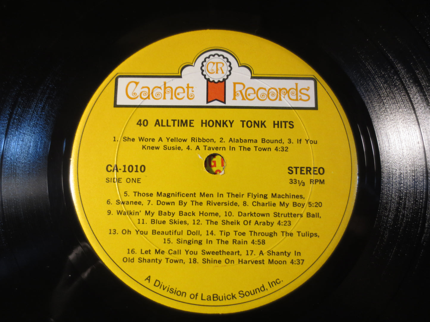 WARREN CARR, 40 All Time HONKY Tonk Hits, Ragtime Records, Honky Tonk Records, Vinyl Record, Record Vinyl, Lp, 1974 Records