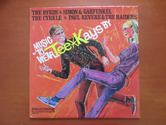 Music to WEAR TEE*KAYS By, The Byrds Records, Vintage Vinyl, The Cyrkle Records, Rock Records, Vinyl Records, 1967 Records