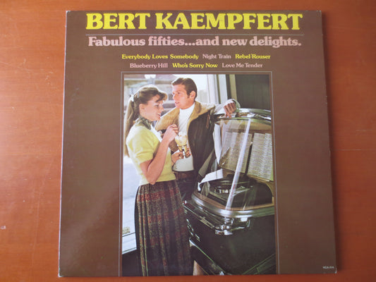 BERT KAEMPFERT, FABULOUS Fifties, Bert Kaempfert Album, Jazz Records, Jazz Album, Bert Kaempfert Music, Vinyl, 1973 Records