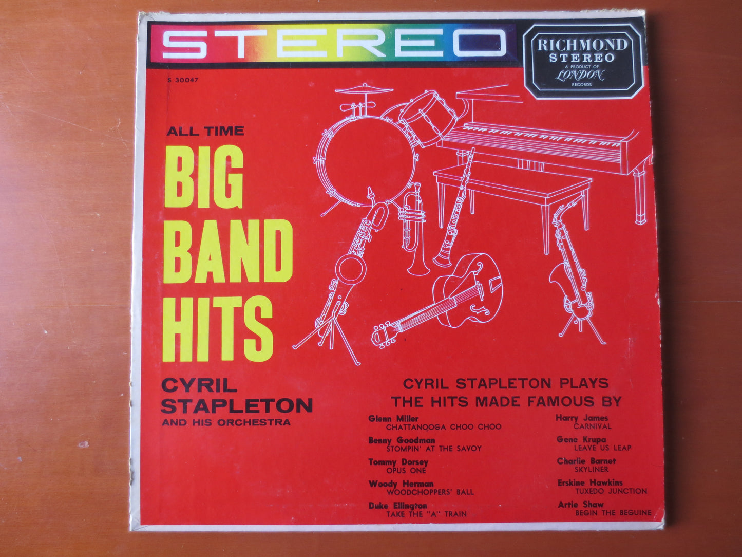 CYRIL STAPLETON, ORCHESTRA Records, Big Band Records, Big Band Albums, Big Band Music, Swing Records, Vinyl, 1959 Records