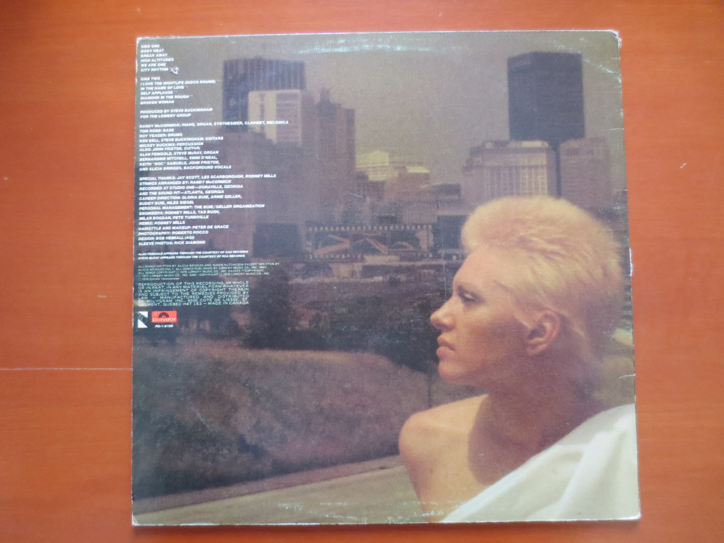 ALICIA BRIDGES, DEBUT Records, Alicia Bridges Album, Alicia Bridges Lp, Vinyl Record, Rock Records, Lp, Vinyl, 1978 Records