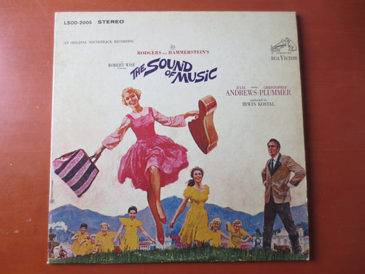 The SOUND of MUSIC, JULIE Andrews, Soundtrack Album, Sound of Music Album, Julie Andrews Vinyl, Childrens Lp, 1965 Records