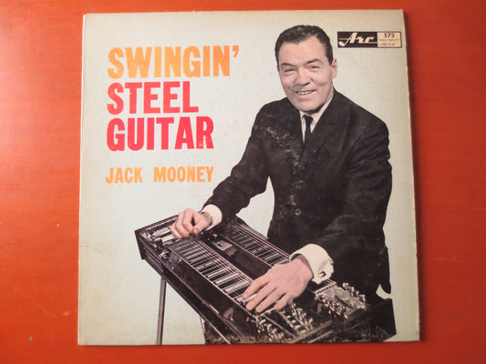 JACK MOONEY, Swingin' STEEL Guitar, Jack Mooney Record, Vintage Vinyl, Record Vinyl, Records, Vinyl Records, 1961 Records