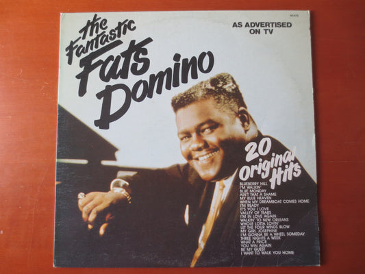 FATS DOMINO, The FANTASTIC, K-Tel Records, Records, Vintage Vinyl, Fats Domino Albums, Rock and Roll Albums, 1977 Records