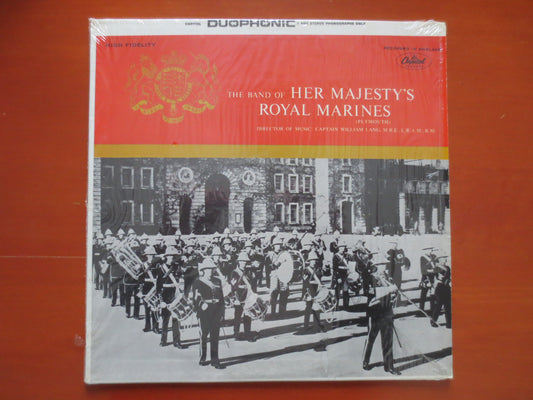 ROYAL MARINES Album, MARCHING Band Lp, Band Record, Band Album, Band Lp, Band Vinyl, Vintage Vinyl, Vinyl Lp, 1957 Records