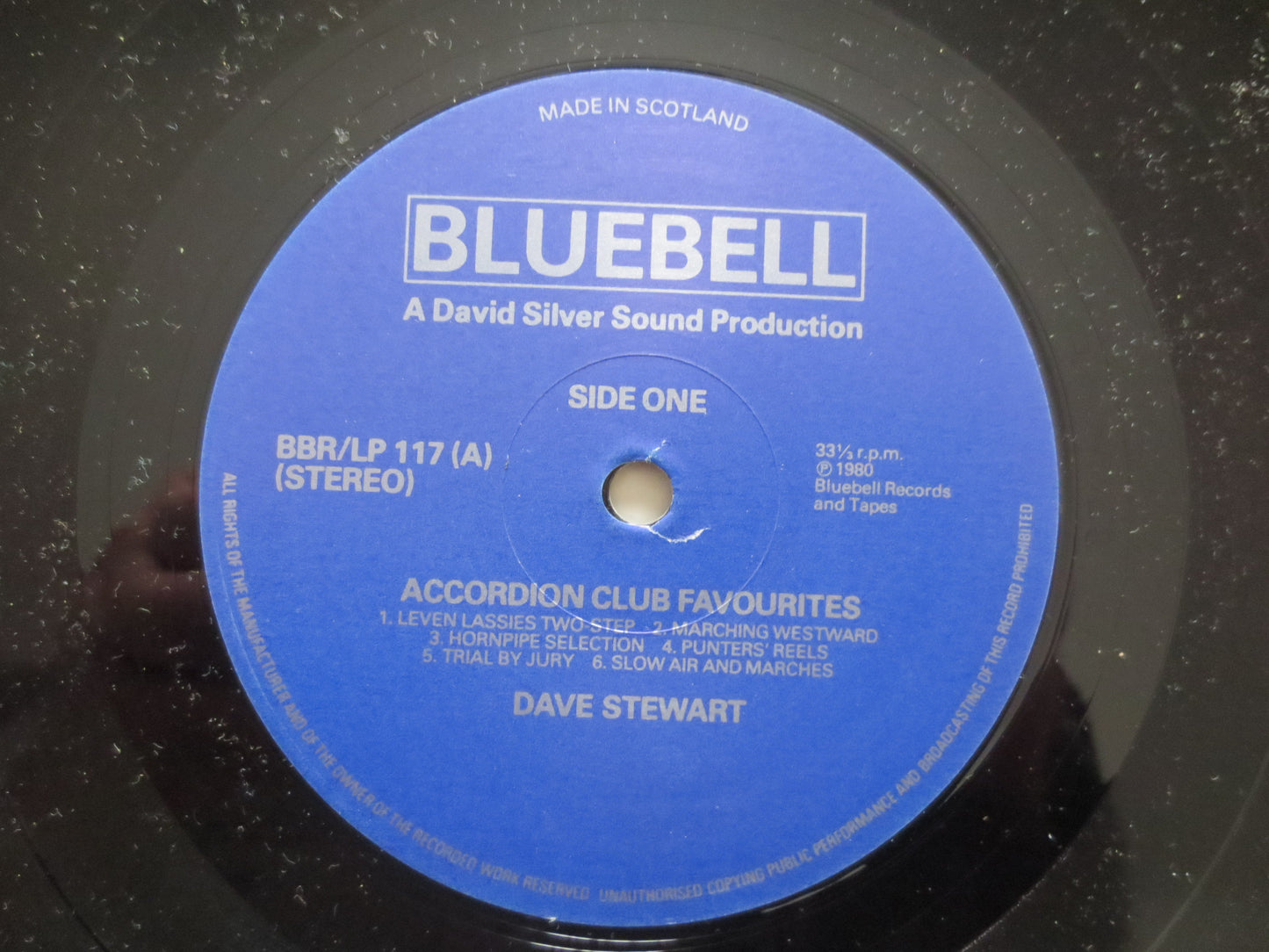 DAVE STEWART, ACCORDION Favorites, Dave Stewart Vinyl, Dave Stewart Album, Dave Stewart Lp, Vinyl Lp, 1970 Records