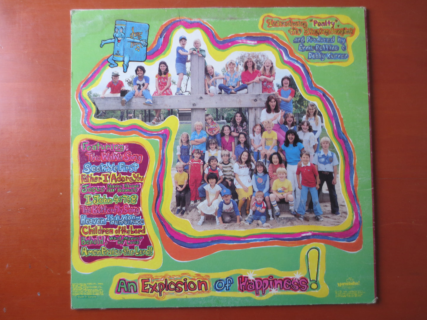 KIDS PRAISE Album, KIDS Records, Childrens Album, Kids Album, Childrens Lp, Kids Lp, Vinyl Records, Vinyl Lps, 1980 Records