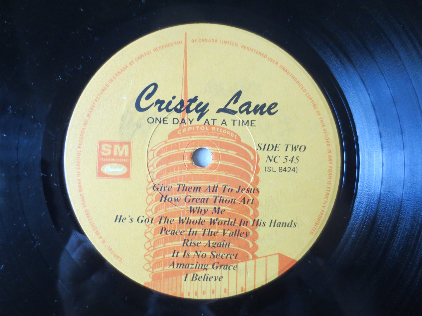 CRISTY LANE, One DAY at a Time, K-Tel Records, K-Tel Albums, Vinyl lp, K-Tel lps, Cristy Lane Albums, lps, 1982 Records