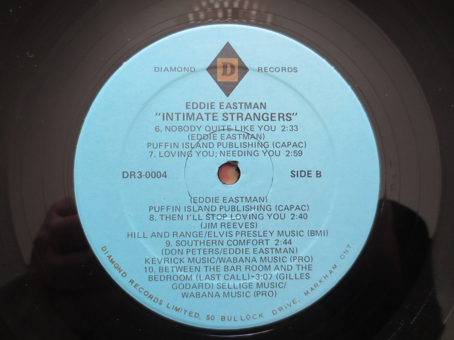 EDDIE EASTMAN, INTIMATE Strangers, Eddie Eastman Album, Eddie Eastman Vinyl, Eddie Eastman Lp, Vinyl, 1982 Records