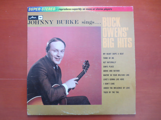 JOHNNY BURKE, Johnny Burke Album, Vintage Vinyl, Johnny Burke Lp, Vinyl Record, Johnny Burke Vinyl, 1968 Records