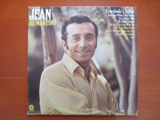 AL MARTINO, JEAN Album, Al Martino Album, Al Martino Vinyl, Al Martino Lp, Vintage Vinyl, Vinyl Album, 1969 Records