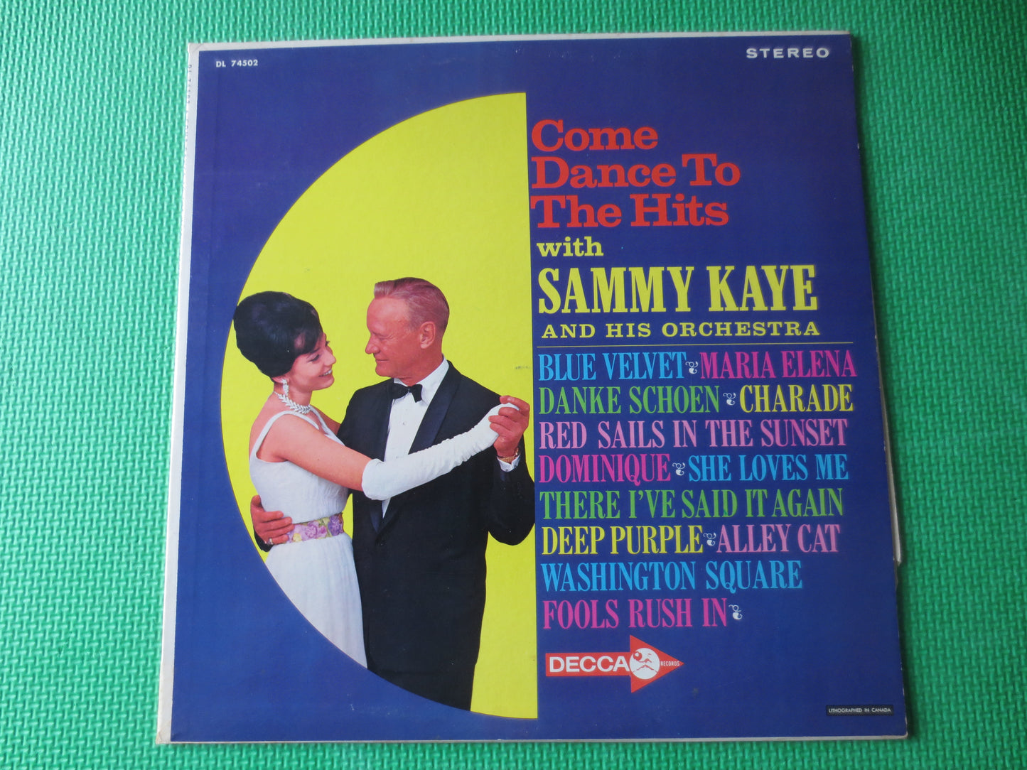 SAMMY KAYE, Come DANCE With the Hits, Sammy Kaye Records, Sammy Kaye Albums, lps, Sammy Kaye lps, Jazz Albums, 1964 Records