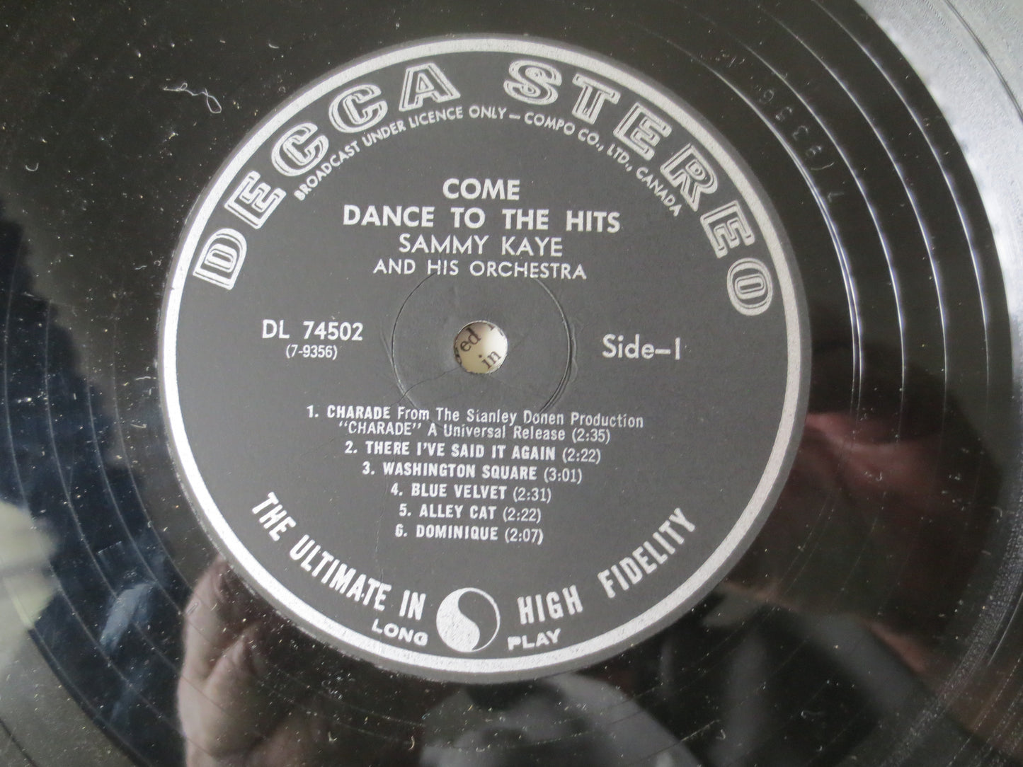 SAMMY KAYE, Come DANCE With the Hits, Sammy Kaye Records, Sammy Kaye Albums, lps, Sammy Kaye lps, Jazz Albums, 1964 Records