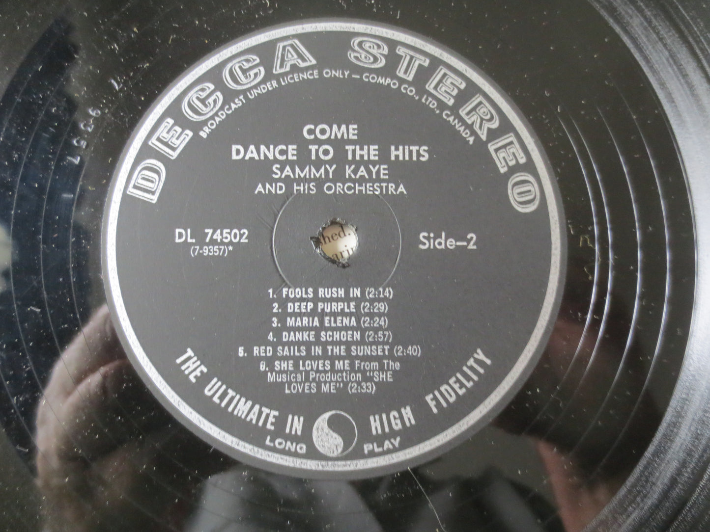 SAMMY KAYE, Come DANCE With the Hits, Sammy Kaye Records, Sammy Kaye Albums, lps, Sammy Kaye lps, Jazz Albums, 1964 Records