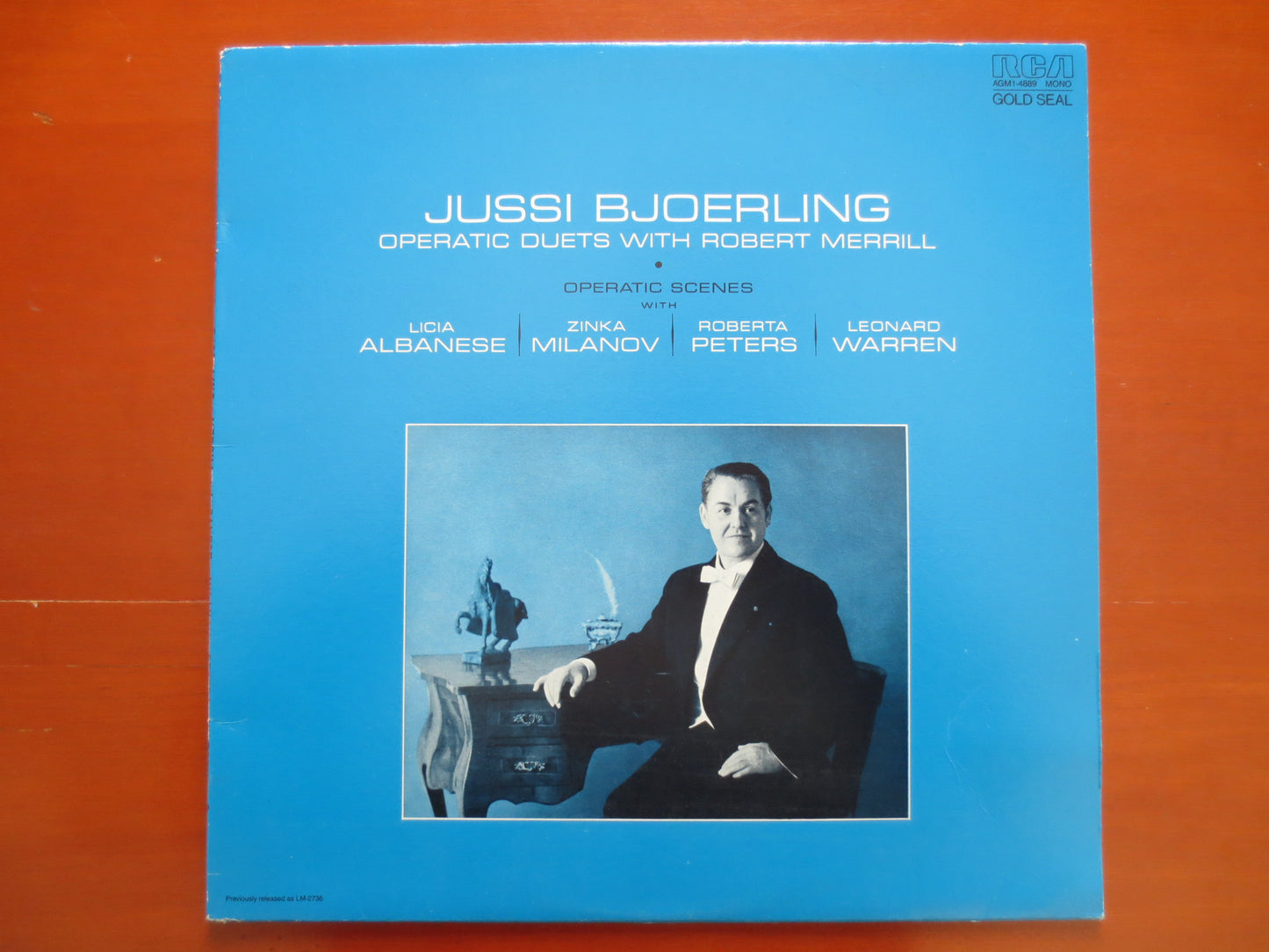 JUSSI BJOERLING, OPERATIC Duets Album, Vintage Vinyl, Record Vinyl, Records, Vinyl Record, Opera Records, 1964 Records