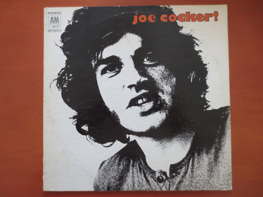 JOE COCKER, JOE COCKER Record, VINTAGE Vinyl, Joe Cocker Vinyl, Joe Cocker Album, Joe Cocker Lp, Vintage Rock Albums, Lps, 1969 Records