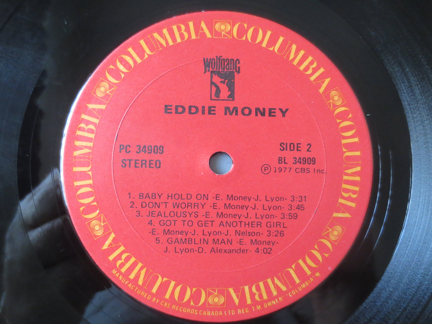 EDDIE MONEY, DEBUT Albums, Eddie Money Records, Classic Rock Album, Eddie Money Albums, Eddie Money lps, lps, 1977 Records