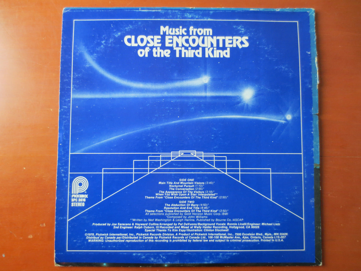 CLOSE ENCOUNTERS, MOVIE Hits, Close Encounter Lp, Movie Albums, Soundtrack Records, Records, Vinyl Albums, Lp, 1978 Records