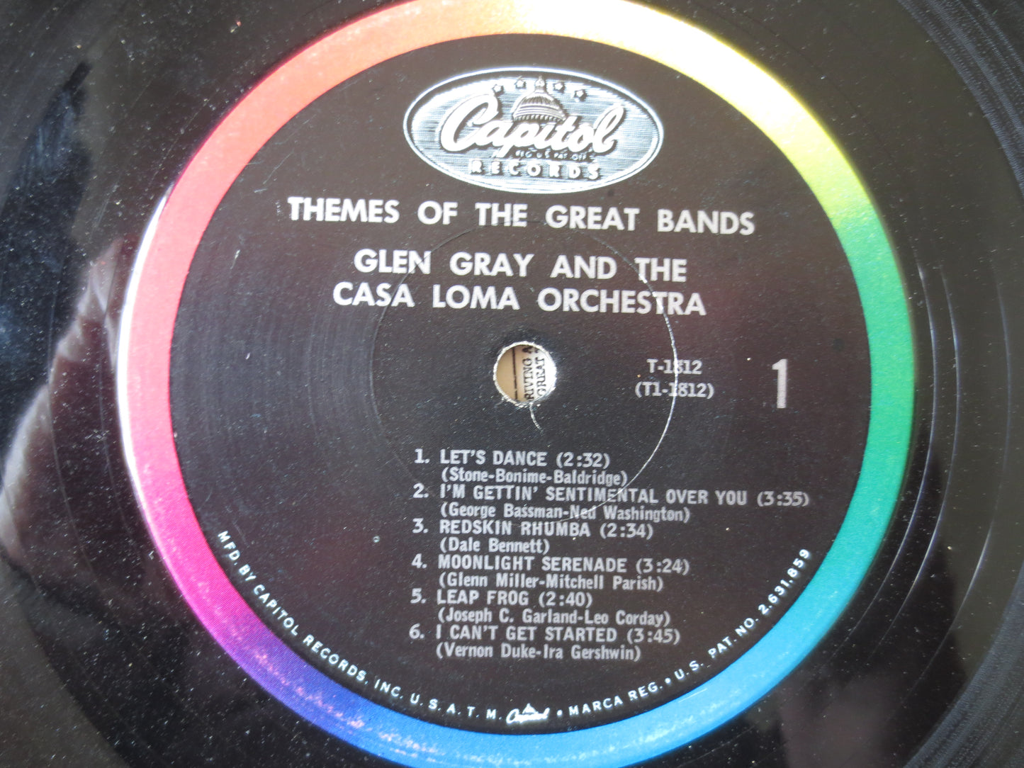 CASA LOMA ORCHESTRA, Glen Gray, Casa Loma Records, Casa Loma Albums, Glen Gray Records, Glen Gray Albums, Lps, 1963 Records