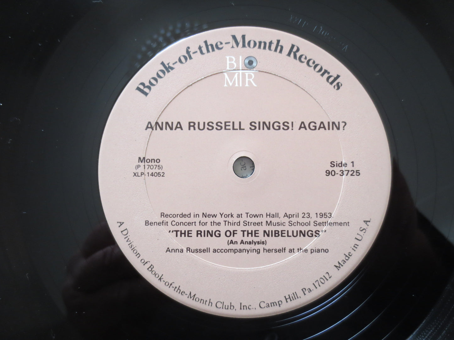 ANNA RUSSELL, ANNA Russell Record, Anna Russell Album, Anna Russell Vinyl, Record, Opera Record, Vinyl Album, 1953 Records