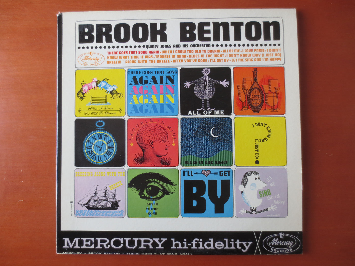 BROOK BENTON, There Goes That SONG Again, Brook Benton Record, Brook Benton Album, Brook Benton Lp, Vinyl Lps, 1962 Record