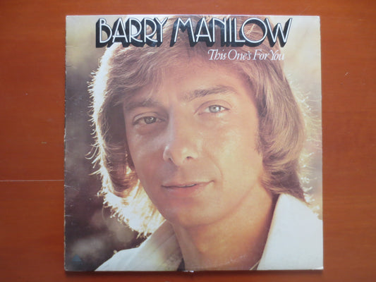 BARRY MANILOW, This One's For You, Pop Records, Vintage Vinyl, Record Vinyl, Records, Vinyl Records, Vinyl Lp, 1976 Records