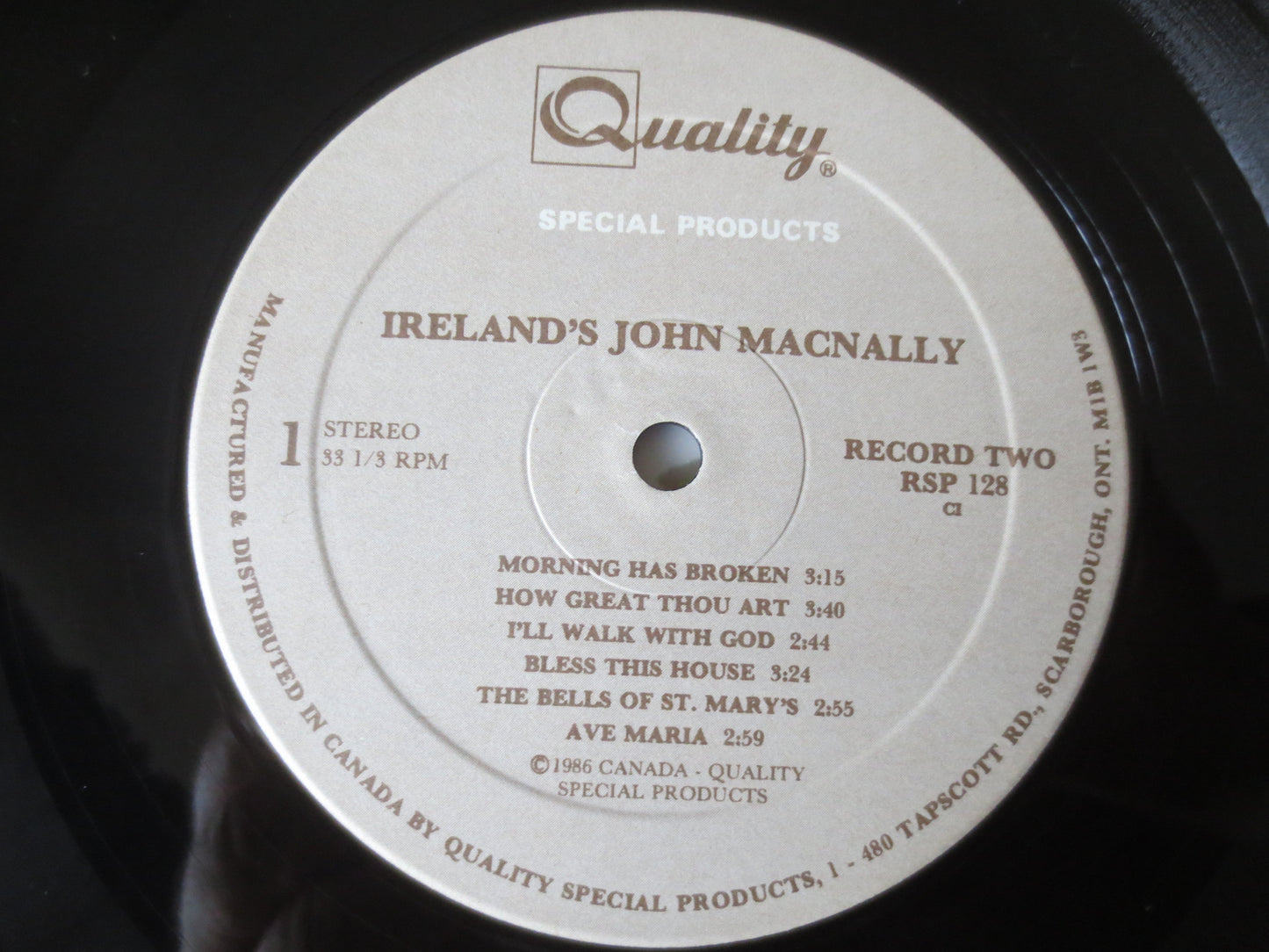 JOHN MACNALLY, IRELAND, Folk Music Record, Folk Albums, Vinyl lp, John MacNally Lps, John MacNally Album, lps, 1986 Records