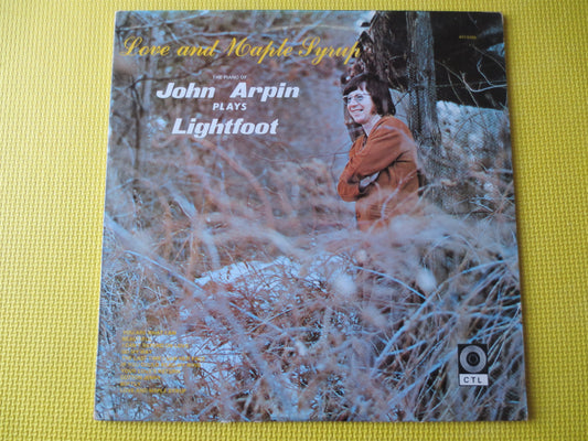 JOHN ARPIN, Plays LIGHTFOOT, Jazz Records, Vinyl lp, John Arpin Record, John Arpin Albums, John Arpin lp, lps, 1972 Records