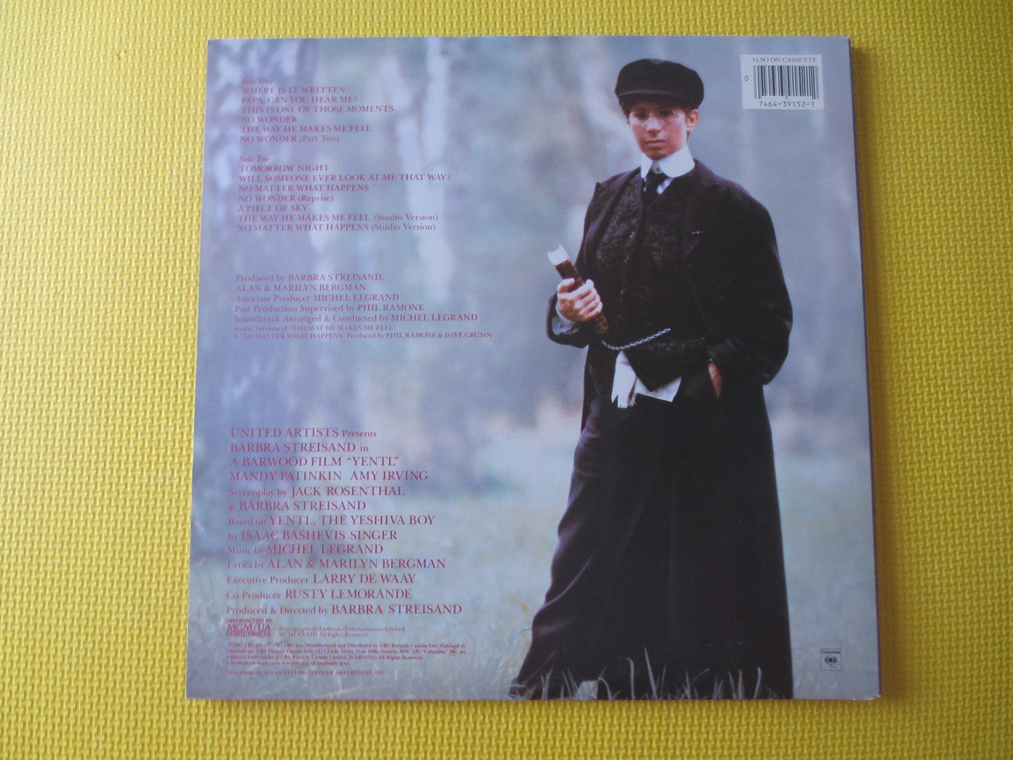 BARBRA STREISAND, YENTL, Vinyl Records, Barbra Streisand Lp, Jazz Record, Vinyl Albums, Pop Music, Records, 1983 Records