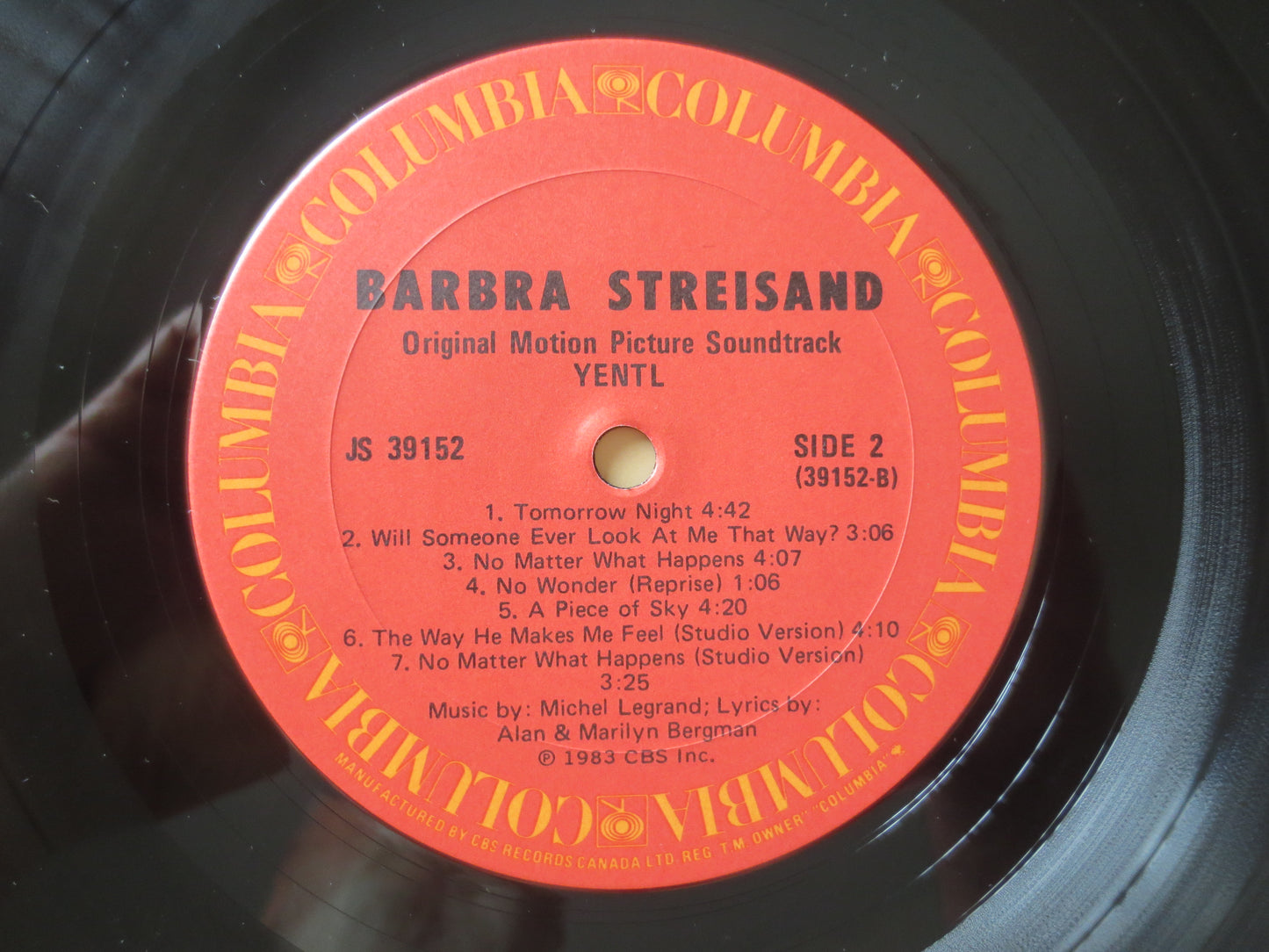 BARBRA STREISAND, YENTL, Vinyl Records, Barbra Streisand Lp, Jazz Record, Vinyl Albums, Pop Music, Records, 1983 Records