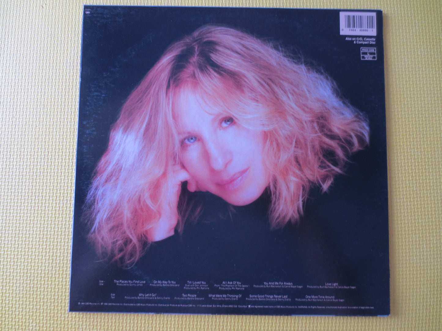 BARBRA STREISAND, Till I LOVED You, Vinyl Records, Barbra Streisand Lp, Jazz Record, Vinyl Albums, Pop Music, 1988 Records