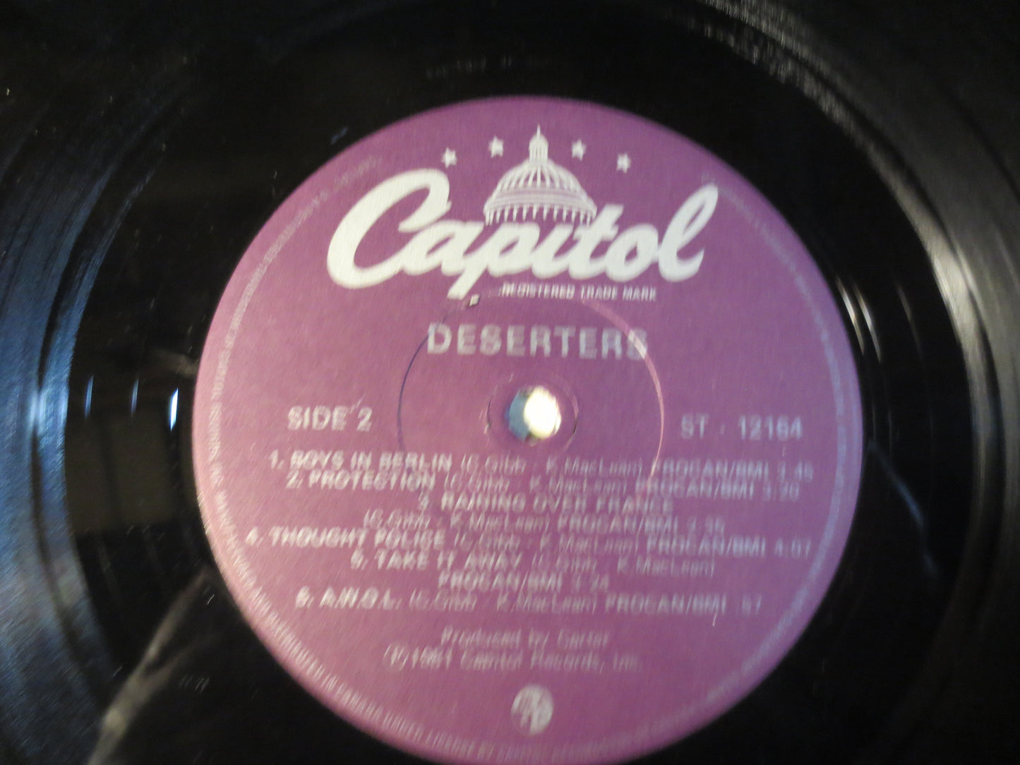 DESERTERS, Rock Records, Deserters Records, Deserters Albums, Deserters Vinyl, Deserters Lp, Vinyl Record, Lp, 1981 Records