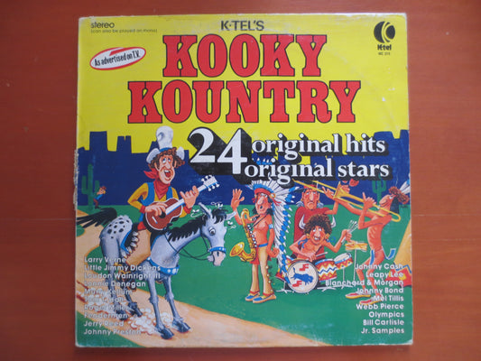 KOOKY KOUNTRY, K-TEL Records, Country Records, Vintage Vinyl, Records, Vinyl Records, Record Vinyl, Vinyl Lps, 1975 Records